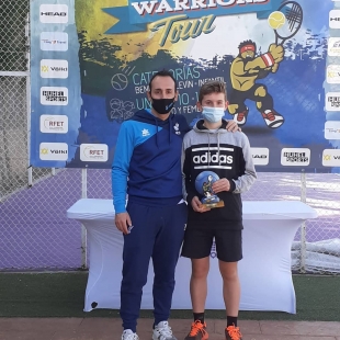 Jorge Domingo subcampeón infantil Circuito Warriors Tour