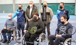 ATB crea la primera escuela de tenis en silla de la ciudad de Burgos