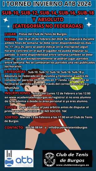 I TORNEO INVIERNO ATB 2024