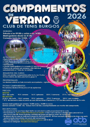 Campamento de Verano 2026